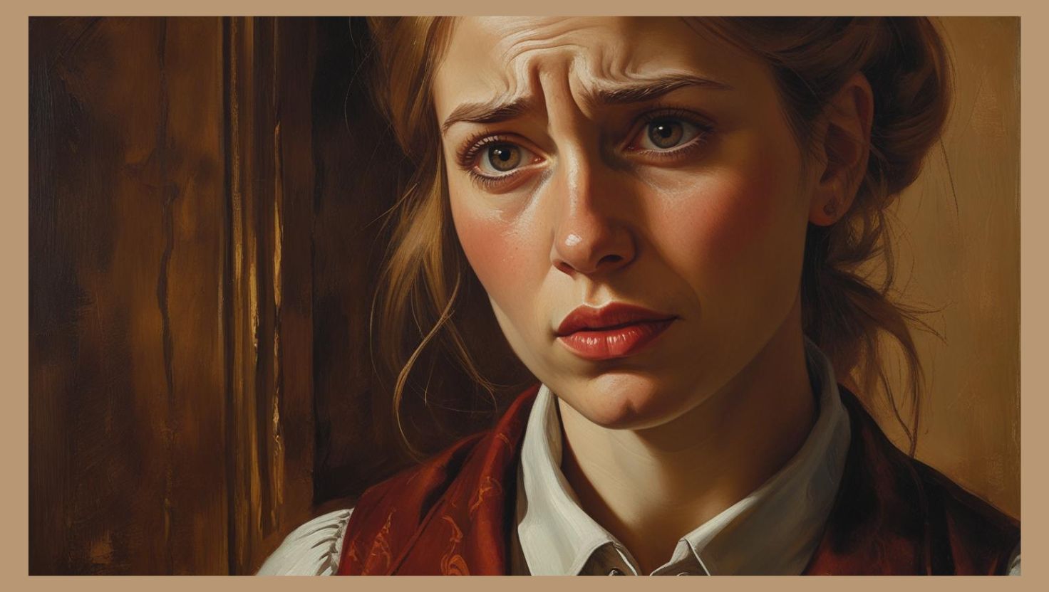 turncoat attack disloyal woman in red vest